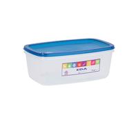 Boite Rectang.3l Naturel Couv.turquois Eda - 10115 Na/ba.tu Eda