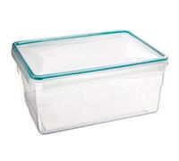 boite rectangle polypropylene 3,75l clipeat, bleu