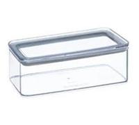 Boîte rectangulaire 1000 mL - Plastique Blanc