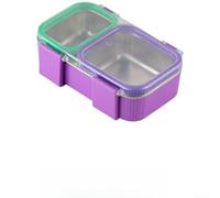Boîte Repas 304 480ml Double Compartiment Boîte Repas 304 480ml(Purple)