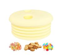 Boîte Repas en Silicone avec Couvercle - Récipient Réutilisable pour Préparation Repas - Accessoires de Stockage Alimentaire Compact Anti-Dérapant pour Maison Voyage Aventure en Plein Air