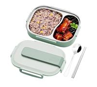 Boîte Repas Enfant Acier Inoxydable - Boîte à Repas Étanche 3 Compartiments | Bol Bébé 1000ml pour Bureau Voyage Randonnée Camping Trajets - Extérieur Voyage Camping Plage Été