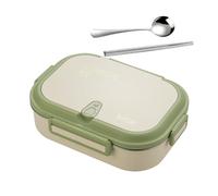 Boîte Repas Inoxydable - Conteneur Alimentaire En Acier Inoxydable | Micro-Ondable Compartimenté Étanche Grande Capacité Avec Couverts | Stockage Alimentaire Pour Adultes Et Voyage École Pique-Nique