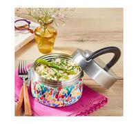 Boîte repas isotherme double paroi en Inox Qwetch 850 ml Arty