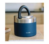 Boîte repas isotherme double paroi en Inox Qwetch 850 ml Bleu nuit