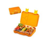 Boîte repas - Junior Schmatzfatz - Boîte à goûter - 6 compartiments - 21,3x15x4,5cm - Sans BPA - Orange Orange G