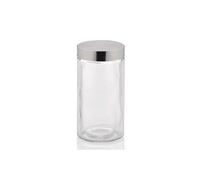 kela 17868 Set boîtes hermétique Bera 1,7l en Verre/Acier Inoxydable, Transparent/Argent, 11 x 11 x 22 cm