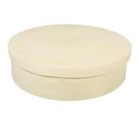 Boite ronde Ø 20cm bois copeau - rayher Beige G