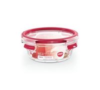 Boite ronde 0,6 L Clip&Close - Emsa - Rouge - Verre G