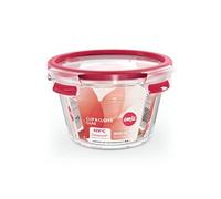 Boite ronde 0,9 L Clip&close - - Rouge - Verre