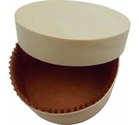 BOITE RONDE BOIS de 20cl + caissette de cuisson P/50