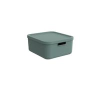 Boîte Rotho avec couvercle, 395 x 355 x 177 mm, Beige, 39 x 35 x 17 cm