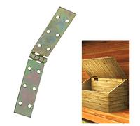 Boîte Ruban 150 x 25 x 1,5 mm Meubles Porte Ruban Ruban de table porte Charnière de porte galvanisé