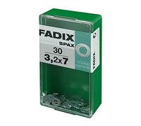 BOÎTE S 30 pièces RONDELLE PLAT CINC 3,2 x 7 mm FADIX