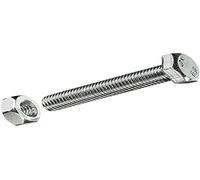BOÎTE S 4 pièces VIS METRIQUE CAB HEX +ECROU CINC M 8 x 16 mm FADIX