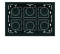 Boite saillie 16M night - APPAREILLAGE MURAL GALLERY HAGER WXA686N