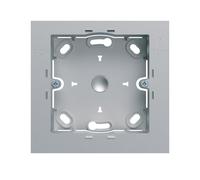 Boite saillie simple titane - APPAREILLAGE MURAL GALLERY HAGER WXA681T