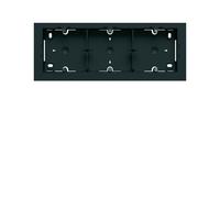 Boite saillie triple night - APPAREILLAGE MURAL GALLERY HAGER WXA683N