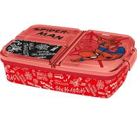 Boîte Sandwich Enfant MARVEL Spiderman 3 Compartiments Sans BPA En Plastique