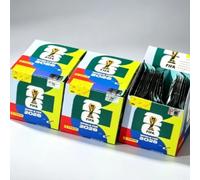 Boîte scellée d'autocollants Panini Coupe du Monde FIFA 2026, 50 paquets, soit environ 350 autocollants surprises de joueurs de football à collectionner pour les fans. 1 box 50 packs