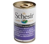 Boîte SCHESIR Cat thon + bœuf 140 g