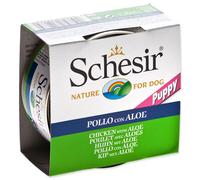 Boîte SCHESIR Puppy poulet + aloès 150 g
