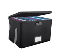 Boîte Sécurisée Pour Les Documents - Organisateur De Boîtier De Verrouillage Étanche | Stockage De Cabinet Vault Pour Documents, Bijoux, Conteneur De Fichier, Sac Pour Valigett