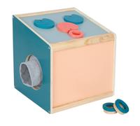 small foot Boîte Tactile « Sensory », Voir, écouter, Sentir et Toucher, dès 3 Ans, 12466, Petit, Bois