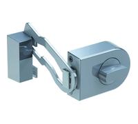 Boîte serrure supplémentaire - OLYMP - RS 50R 7049 - acier inoxydable - Demi-cylindre 70 mm - 6 points