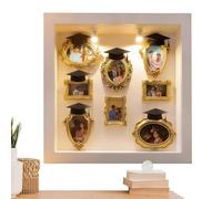 Boîte Silhouette Musée - Vitrine Vintage,Cadres Photos Miniatures à Assembler - Idée Cadeau pour Noël, Anniversaire, Fêtes, Saint-Valentin, Couple, Famille et