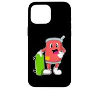 Boîte Skater Skateboard Sport Coque pour iPhone 16 Pro Max