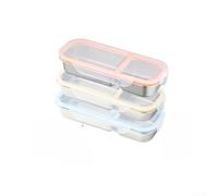 Boîte Snack 3 Pack Étanche Double Compartiment Boîte Snack 3(2-Compartments)