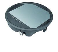 Boîte sol 24 mod.12mm noire - GOULOTTE INSTALLATIO HAGER VR12129005