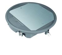 Boîte sol ronde 24 mod grise - GOULOTTE INSTALLATIO HAGER VR12057011