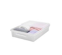 SmartStore Boîte de rangement sous le lit Bedroller Orthex transparent 60L