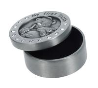 Boîte Souvenir Ours pour Garçon et Filles, 1 Pièce | Rangement du Premier Dent, Motif Ours, Format Compact, Usage Solide, pour Bébé et Garçon et Filles