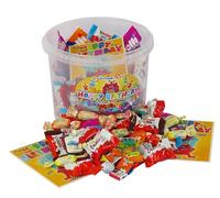Boîte Spéciale avec Confiserie et Chocolat, Édition Fête d'Anniversaire avec 200 pièces, 1kg