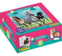 Boîte stickers - PANINI - Collection de cartes pour les fans de chevaux - Contient 24 pochettes de 8 cartes
