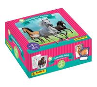 Boîte stickers - PANINI - Collection de cartes pour les fans de chevaux - Contient 24 pochettes de 8 cartes
