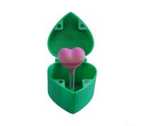 Boîte Surprise Cœur 3D Imprimée 6.6cm Plastique Motif Cœur Romantique | Utilisation idéale pour Saint-Valentin anniversaires moments romantiques Contient un souvenir petite taille