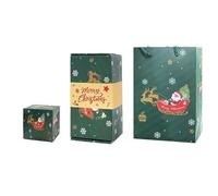 Boîte surprise de Noël Pop Up - Boîte cadeau - Explosion d'argent - Pliable - Rebondissant pour l'argent liquide
