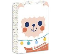 Boîte surprise : Lama - Coffret avec 2 cartes à gratter, 2 cartes à couvrir de strass, des stickers, 4 feuilles d'origamis, 1 livre de coloriage et 1 bracelet - À partir de 6 ans