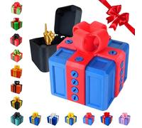 Boîte Surprise Main Moyenne, La Boîte à Farces - Défi Écrou Hilarant avec Surprise du Doigt Moyen pour Farces et Malice, Ornements de Cadeaux Imprimés en 3D avec Écrou