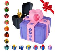 Boîte Surprise Main Moyenne, La Boîte à Farces - Défi Écrou Hilarant avec Surprise du Doigt Moyen pour Farces et Malice, Ornements de Cadeaux Imprimés en 3D avec Écrou