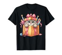 Boîte Surprise pour Chat Mignon T-Shirt