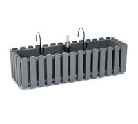 Prosperplast Jardinière de balcon Boardee 58 x 18 x 16 cm – gris de pierre