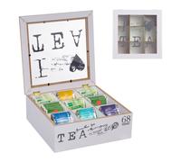 Boite thé Rangement thé Boite tisane vrac Porte sachet thé Range the boite