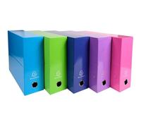 Boite transfert Dos 90mm - EXACOMPTA - Iderama - Bleu