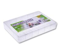 Boîte de rangement en plastique 17 compartiments