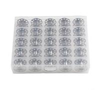 Boîte Transparente 25 Cases pour Canettes Métal(C) | 25 cases sÃ©parÃ©es, pour vue claire rapide, rangement ordonnÃ©, protÃ¨ge fils, idÃ©al dÃ©butant
